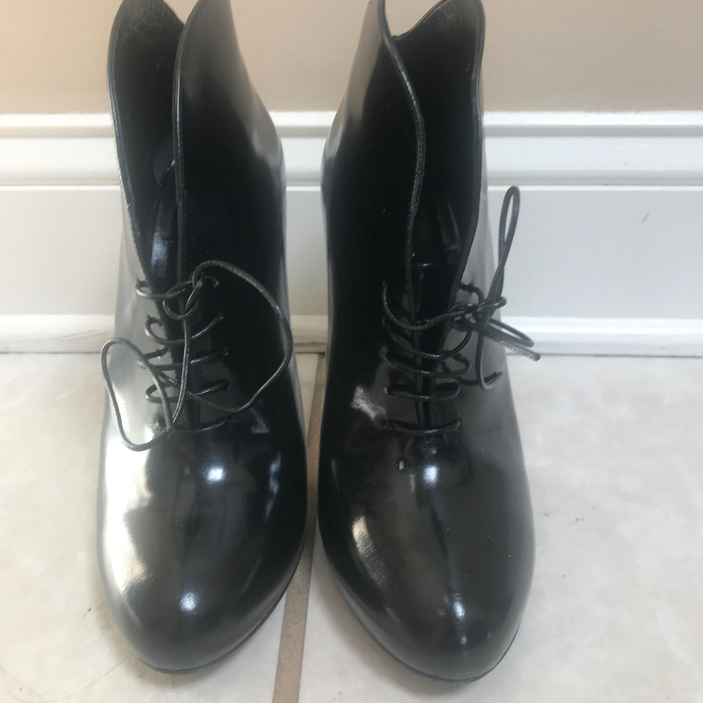 Gucci Black Stiv.tto Pelle S. Cuoio Regent Booties